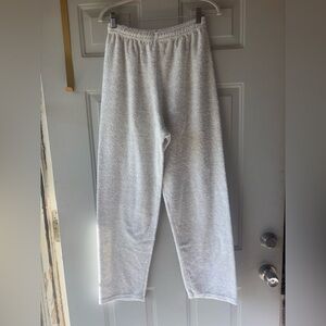 Cal Cru ecru terry lounge pants size S/M
